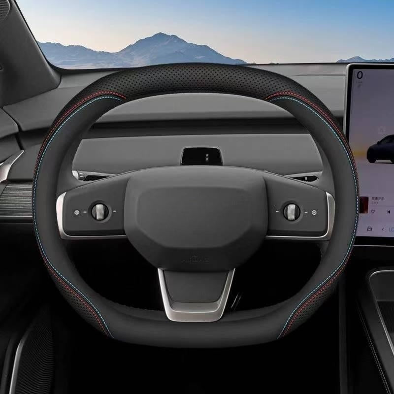 Nappa Leather Steering Wheel Cover