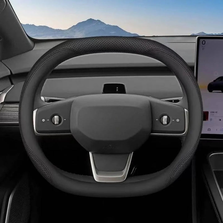 Nappa Leather Steering Wheel Cover