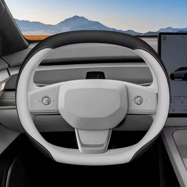 Nappa Leather Steering Wheel Cover
