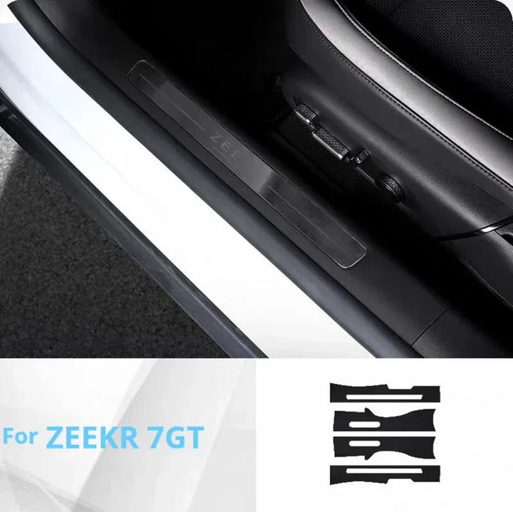 ZEEKR 7X/7GT Door Sill Protectors and Door Anti Kick Protection Pad